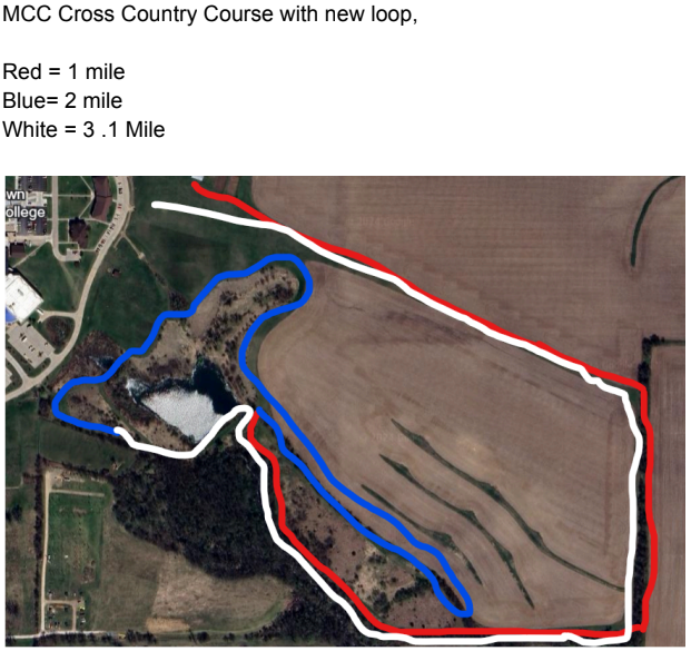 Cross Country Course Map