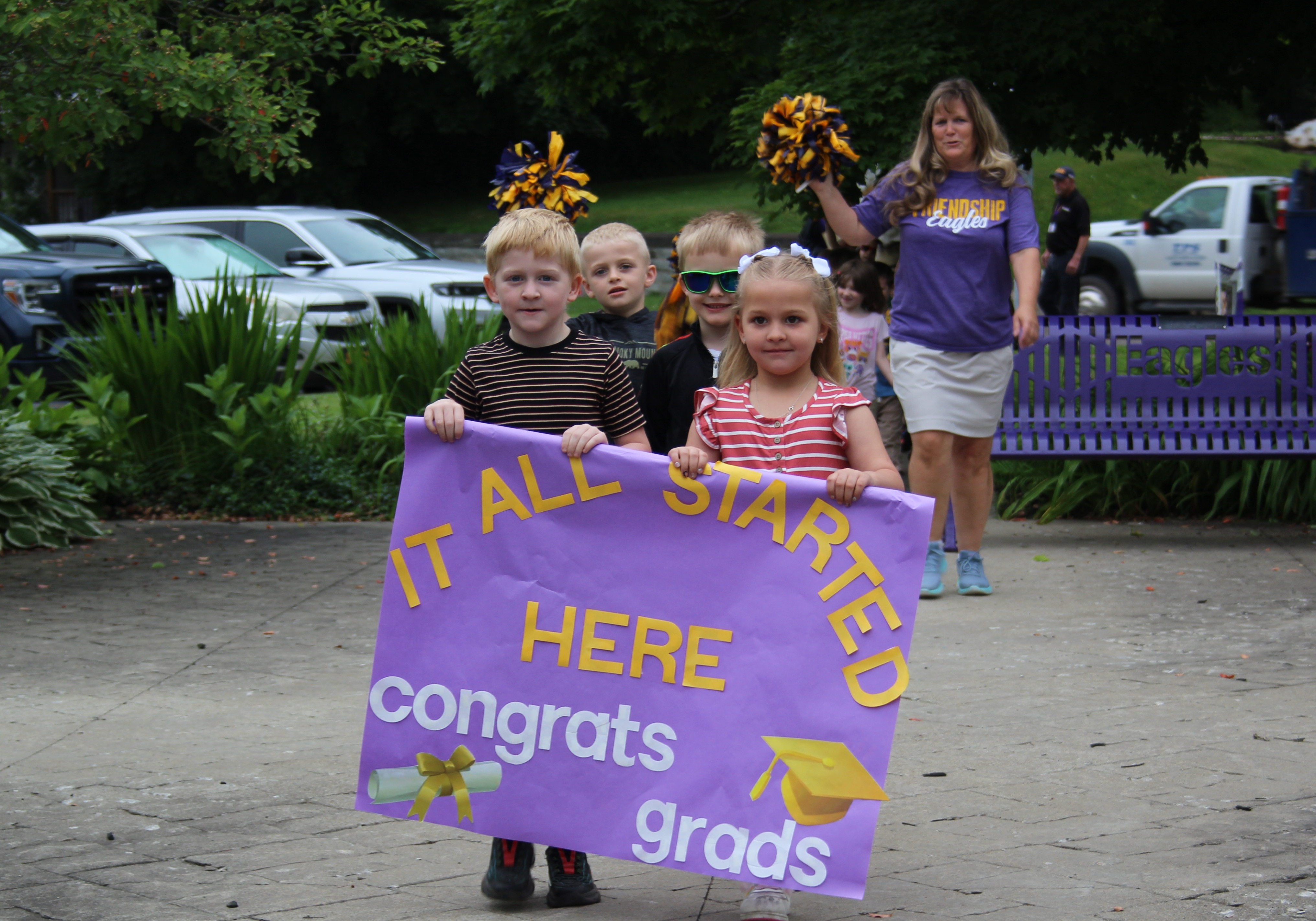 celebrating grads