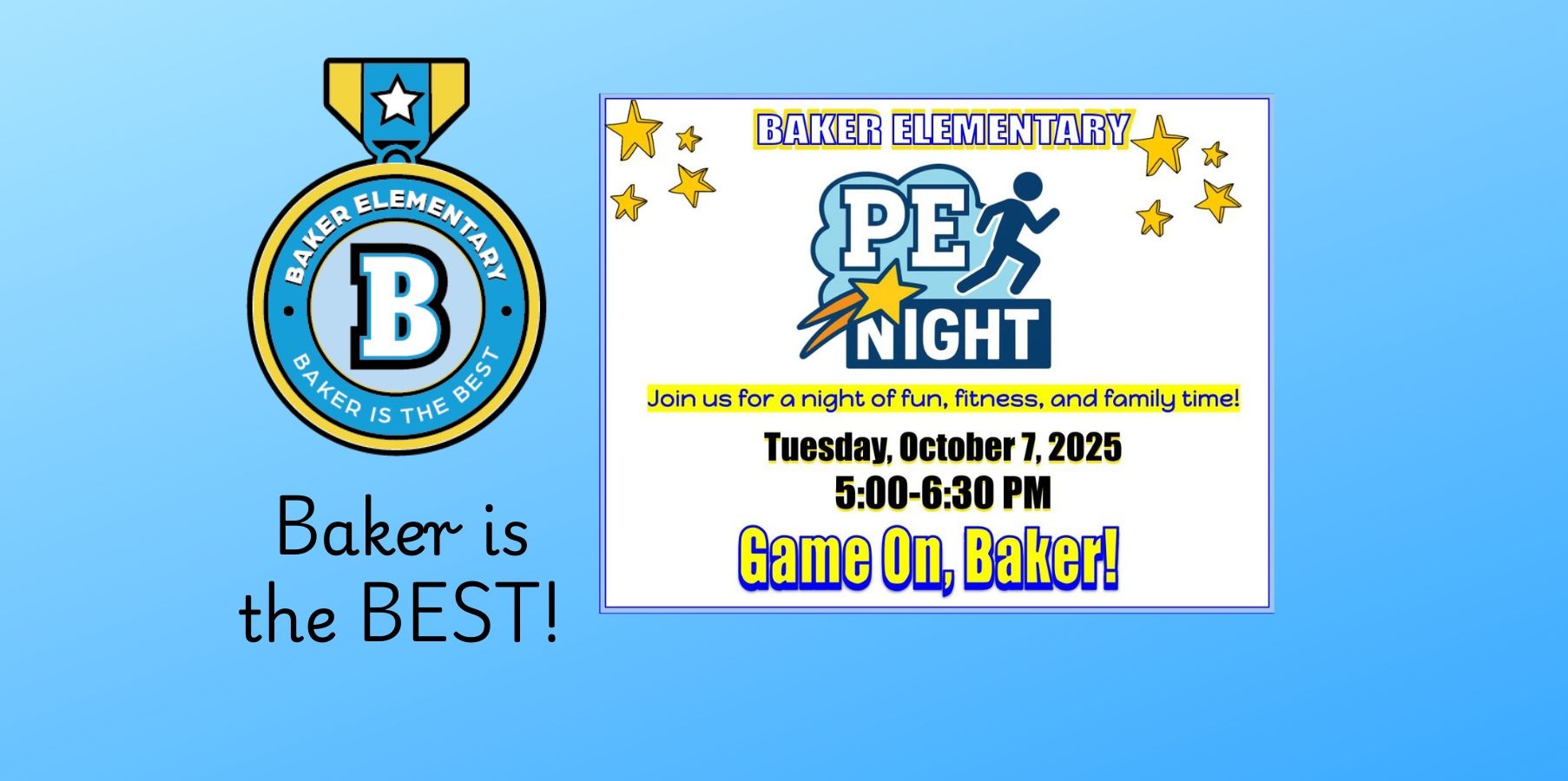 Baker Elementary PE Night