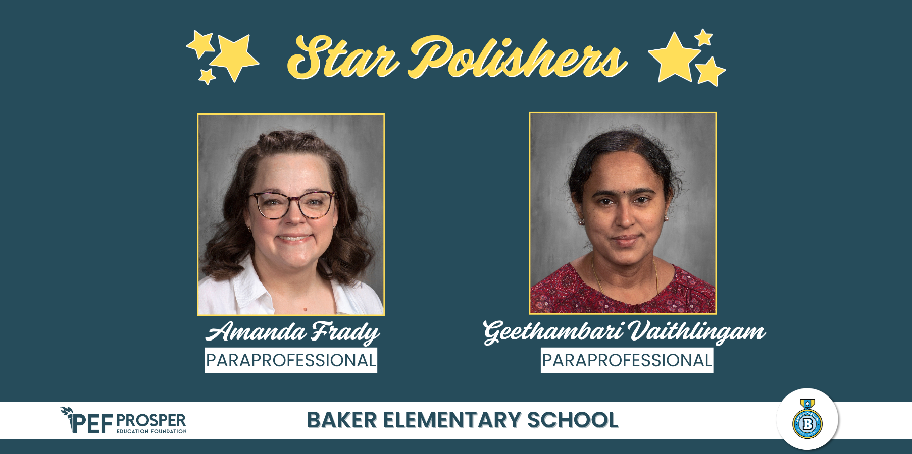 Baker Elementary Star Polishers