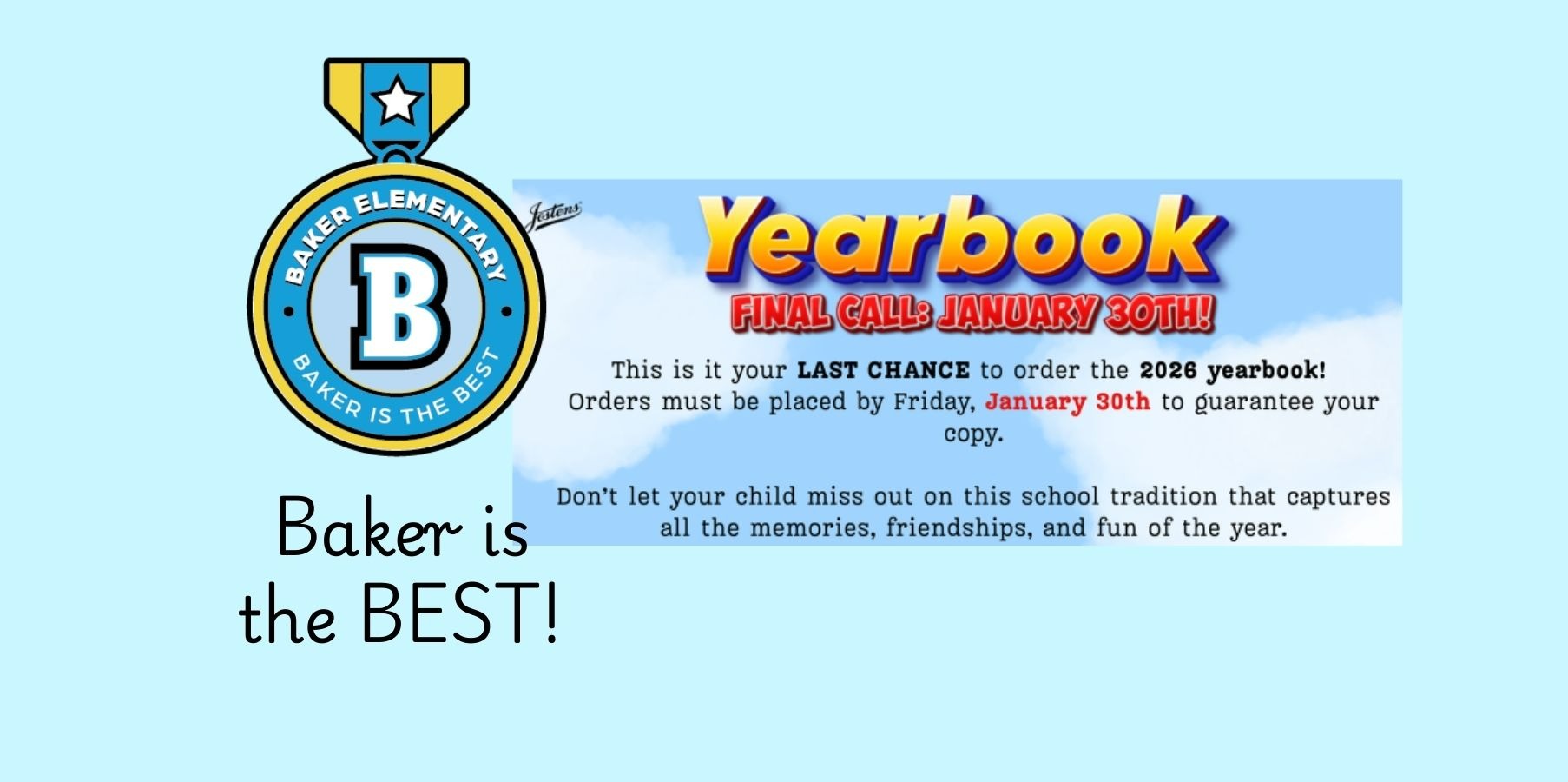 Baker Elementary 2025-26 Yearbook