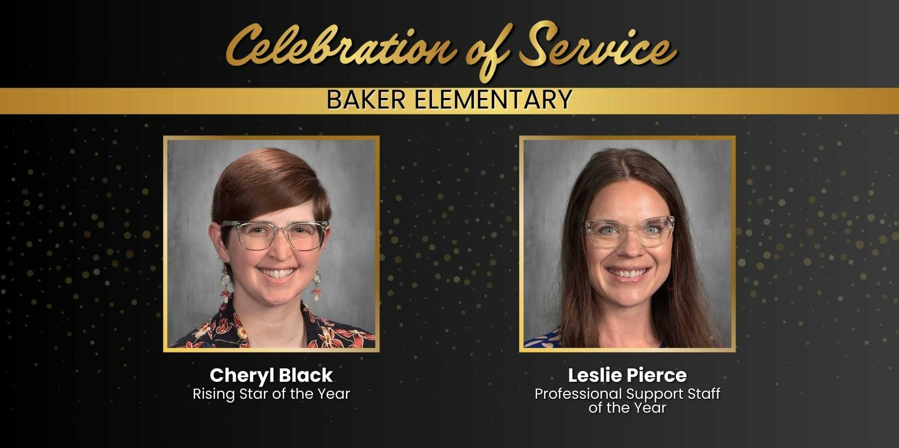 Baker Rising Star and Support Staff of the Year 2025