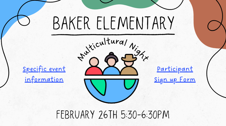 Baker Elementary Multicultural Night