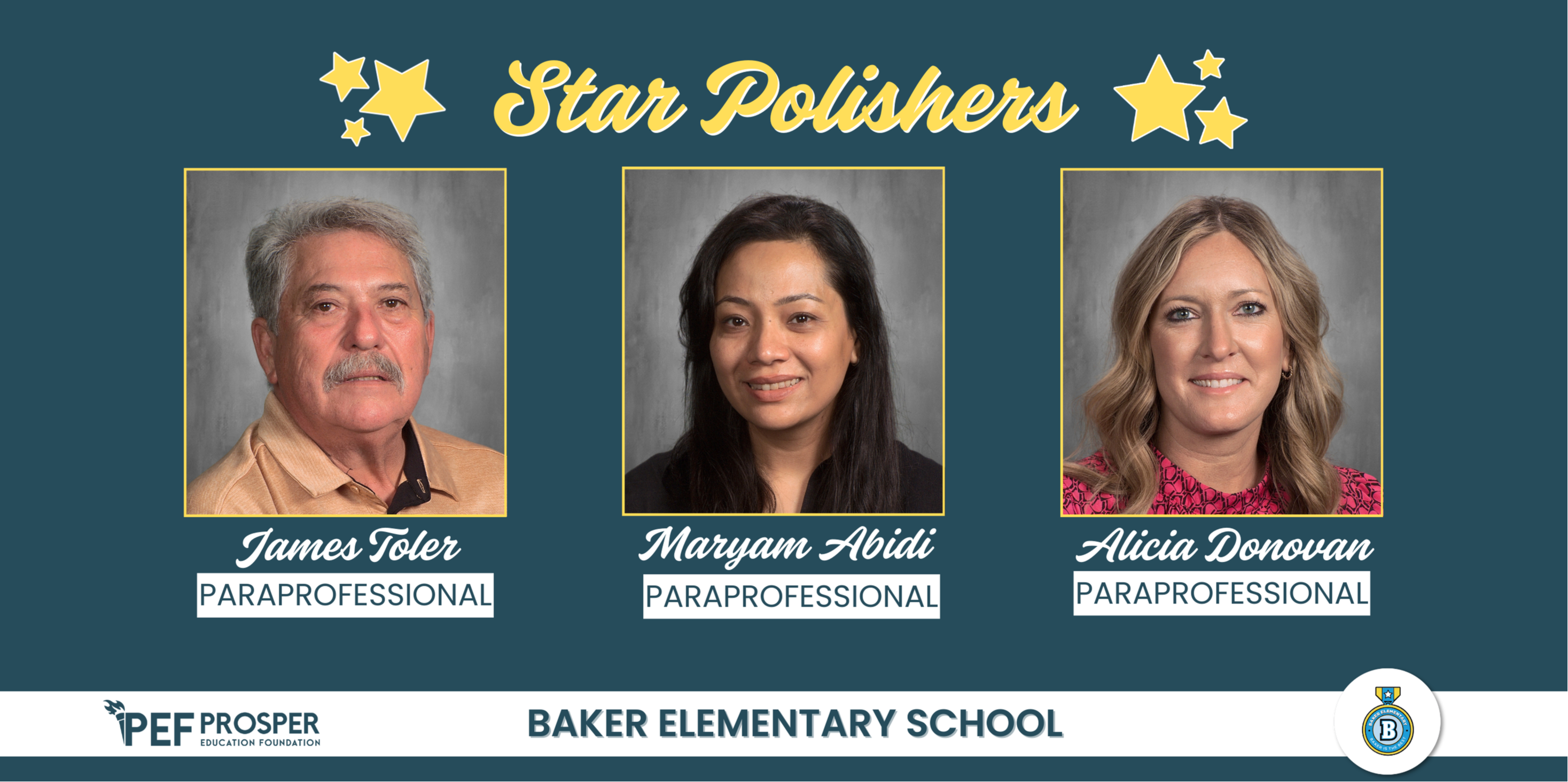 Baker Elementary Star Polishers
