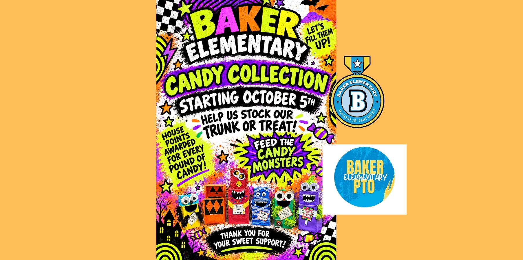 Baker Elementary Trunk or Treat