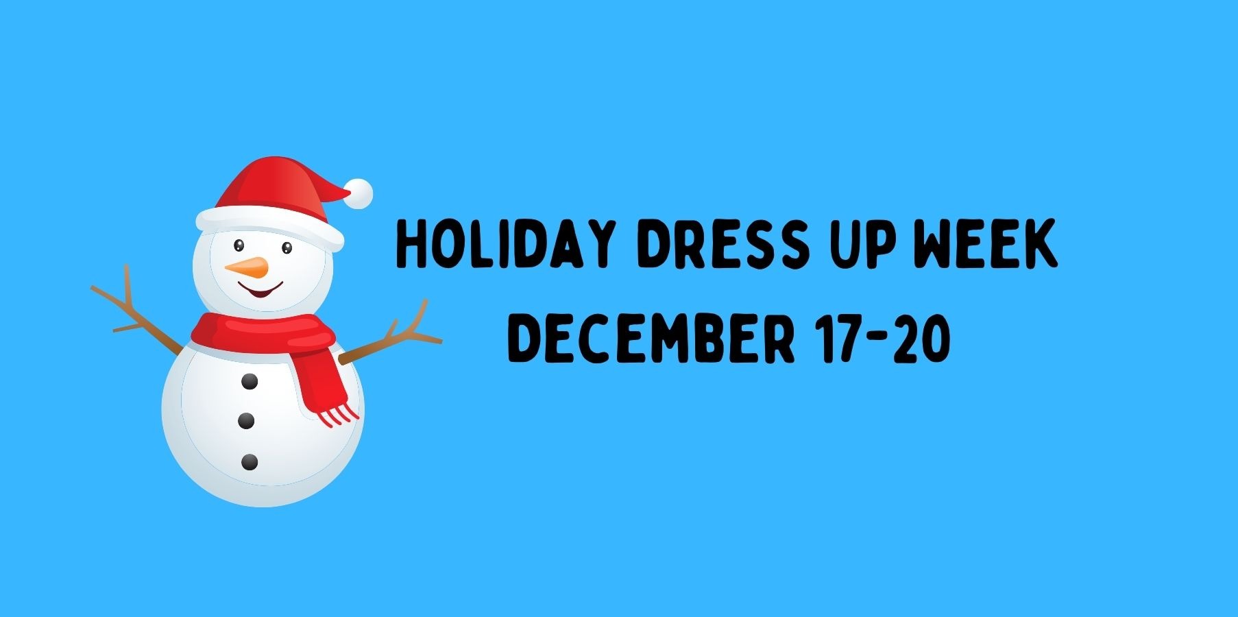 Holiday Dress Up days