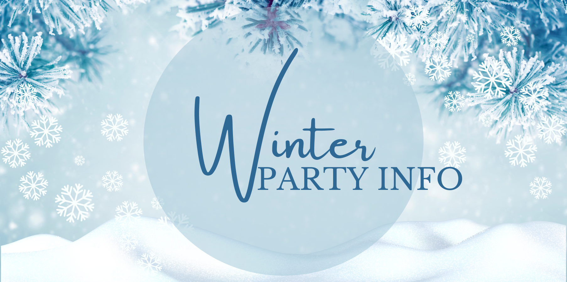 Winter Party Information