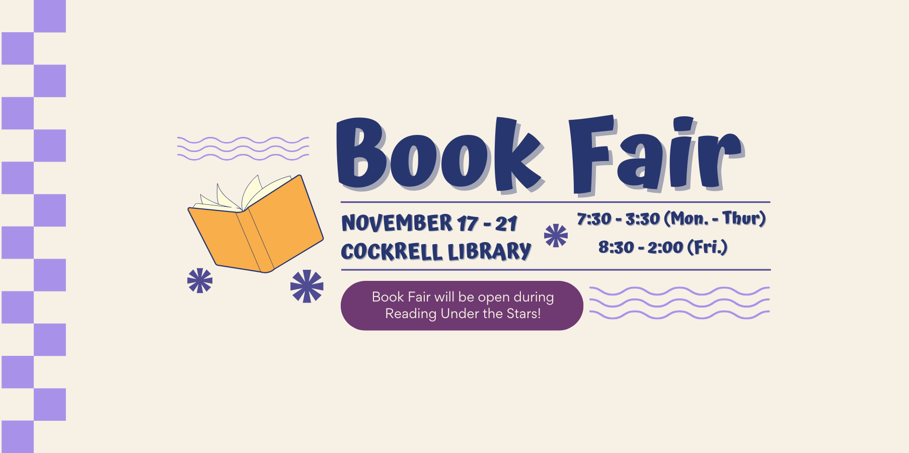 Fall Book Fair