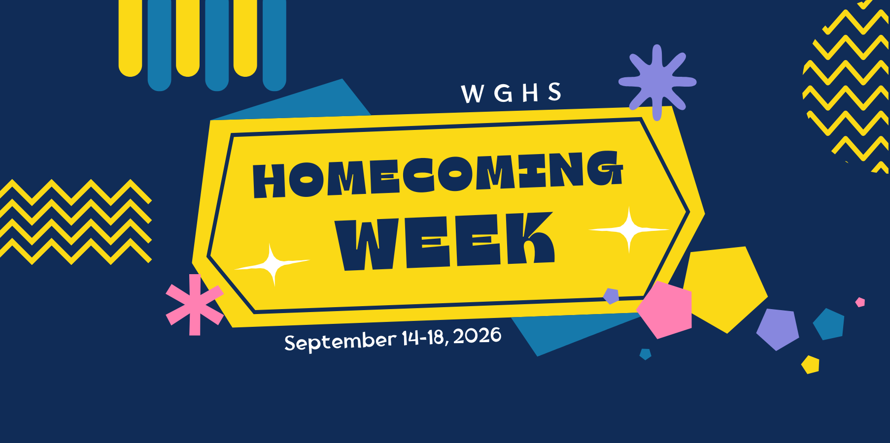 WGHS Homecoming Week (September 14-18, 2026)