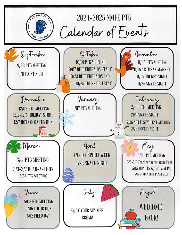 PTG Events Calendar