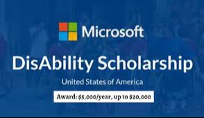 Microsoft Disability Scholarship