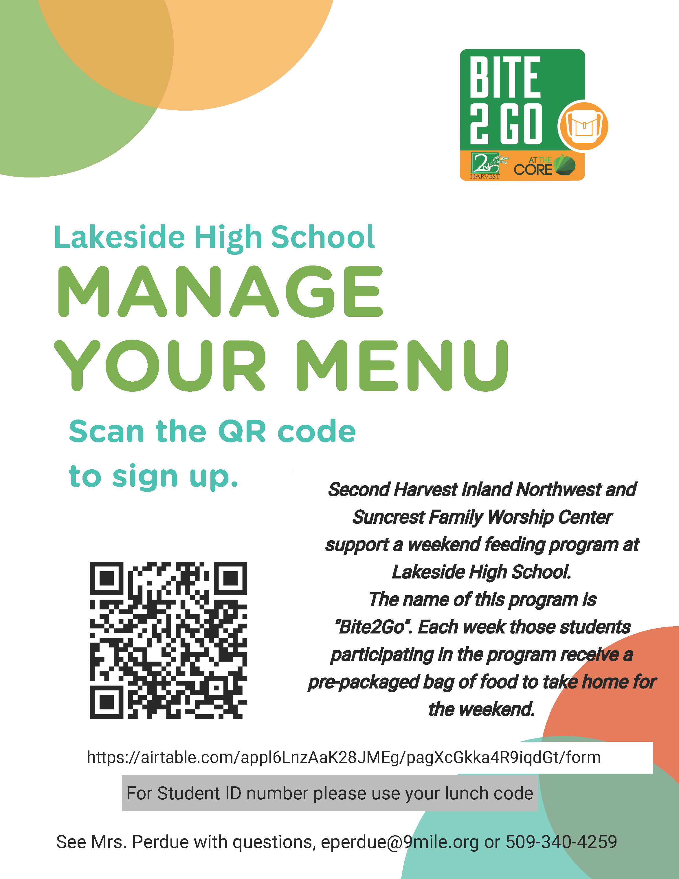 Sign-Up Flyer