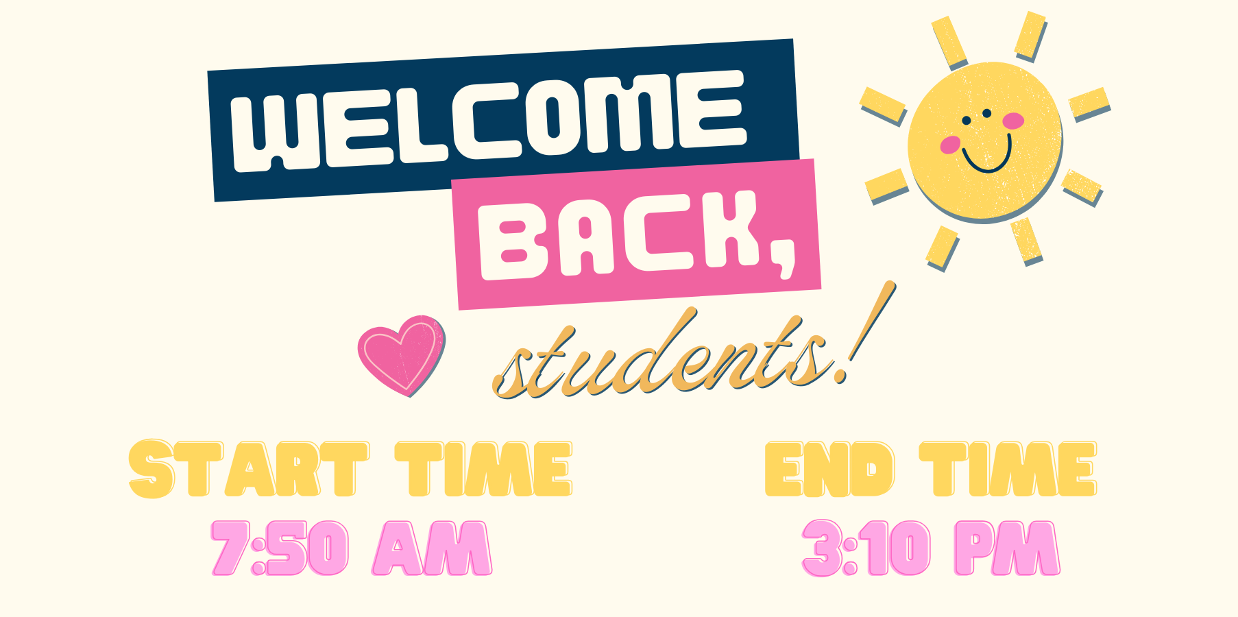 Arrival and Dismissal Times
