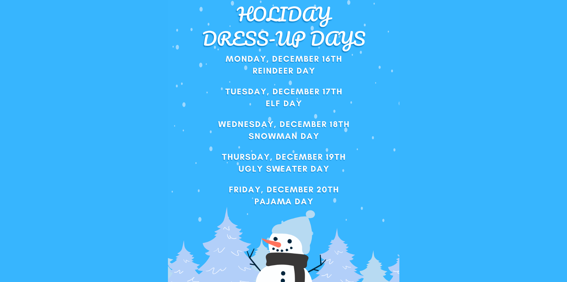 Dress Up Days