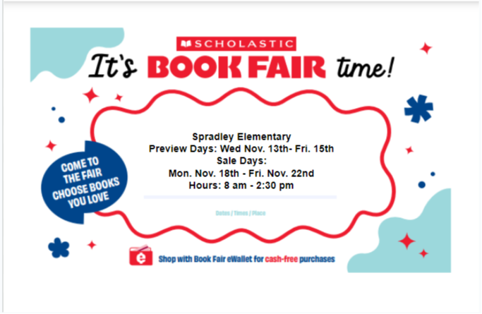 It's Book Fair Time