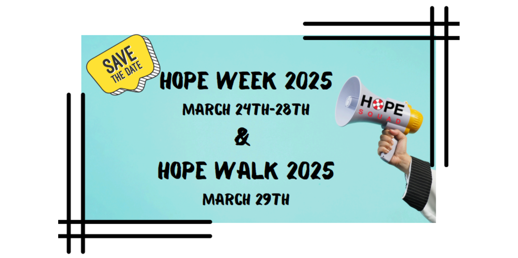 Hope Week 2025 March 24th - 28th