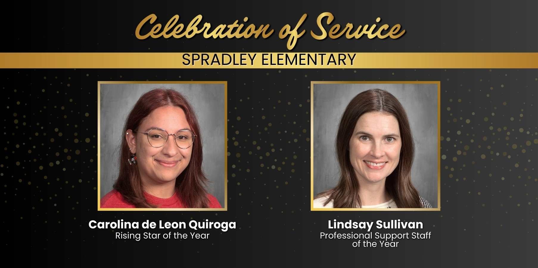 rising star and support staff member