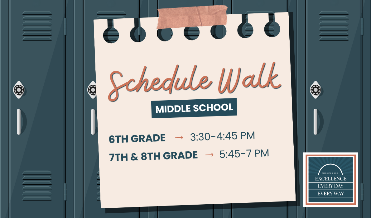 MS Schedule Walk