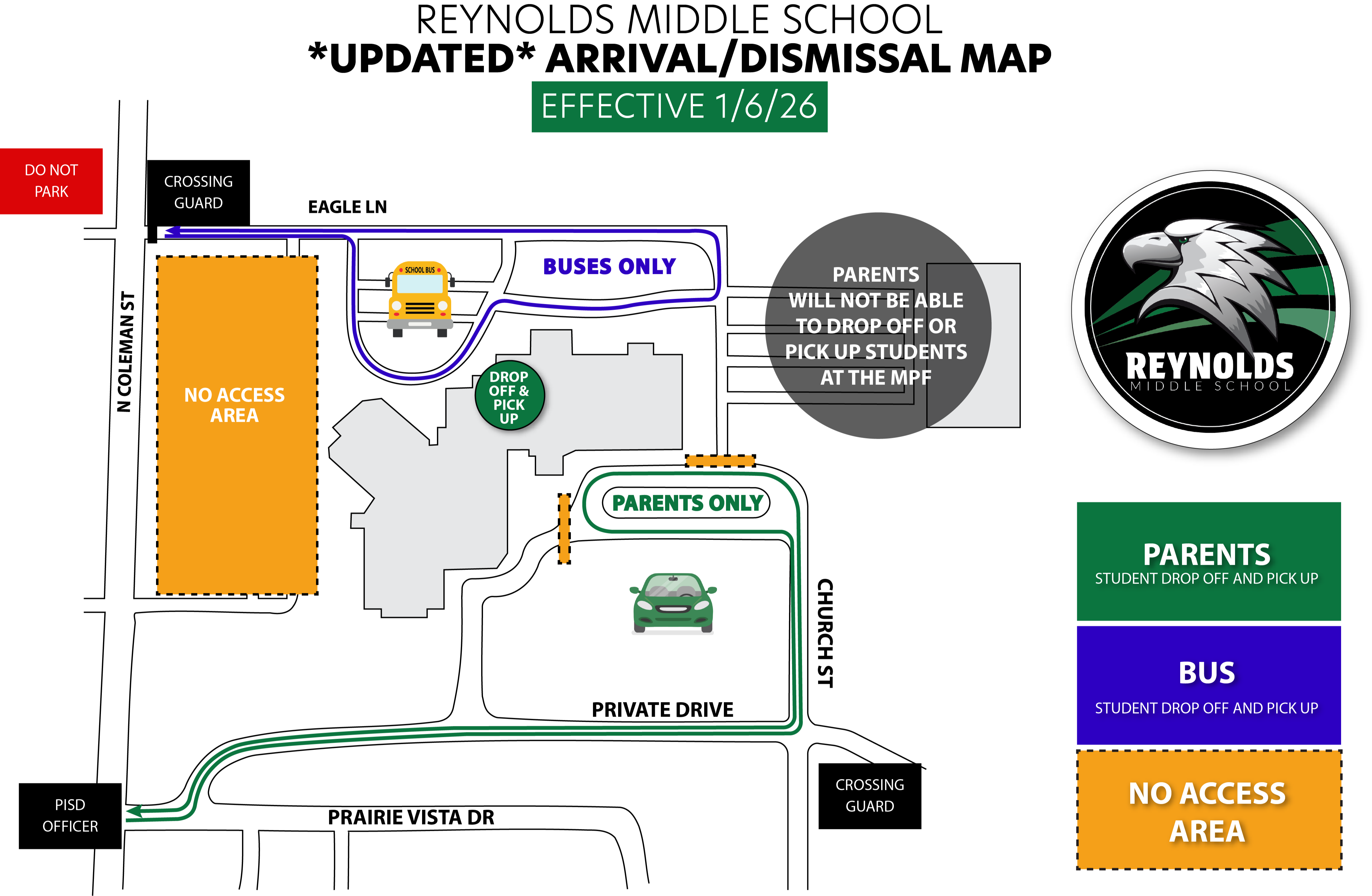 Arrival/Dismissal Map