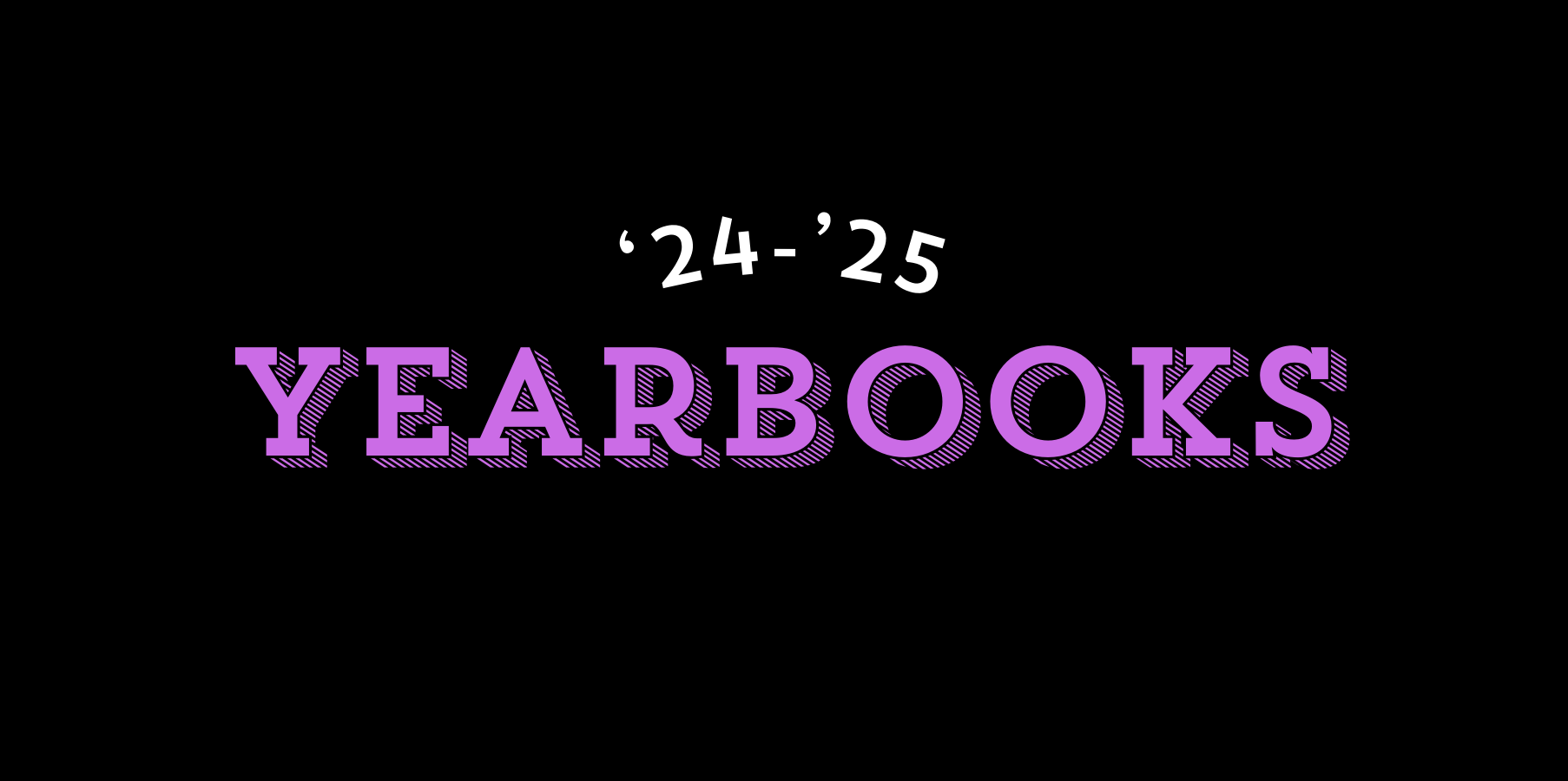 Yearbooks are on sale now