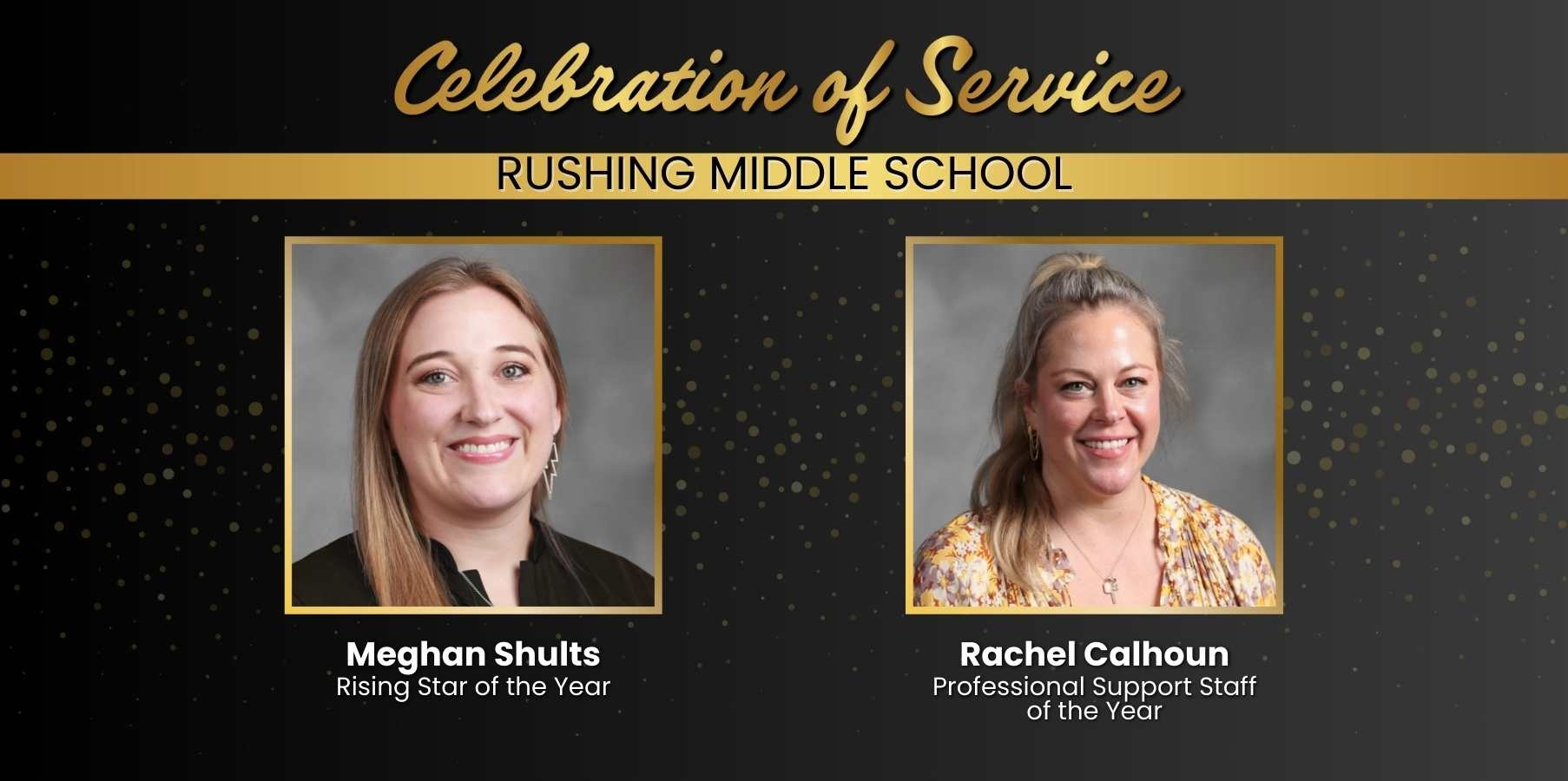 Rising Star of the Year and Support Staff of the Year