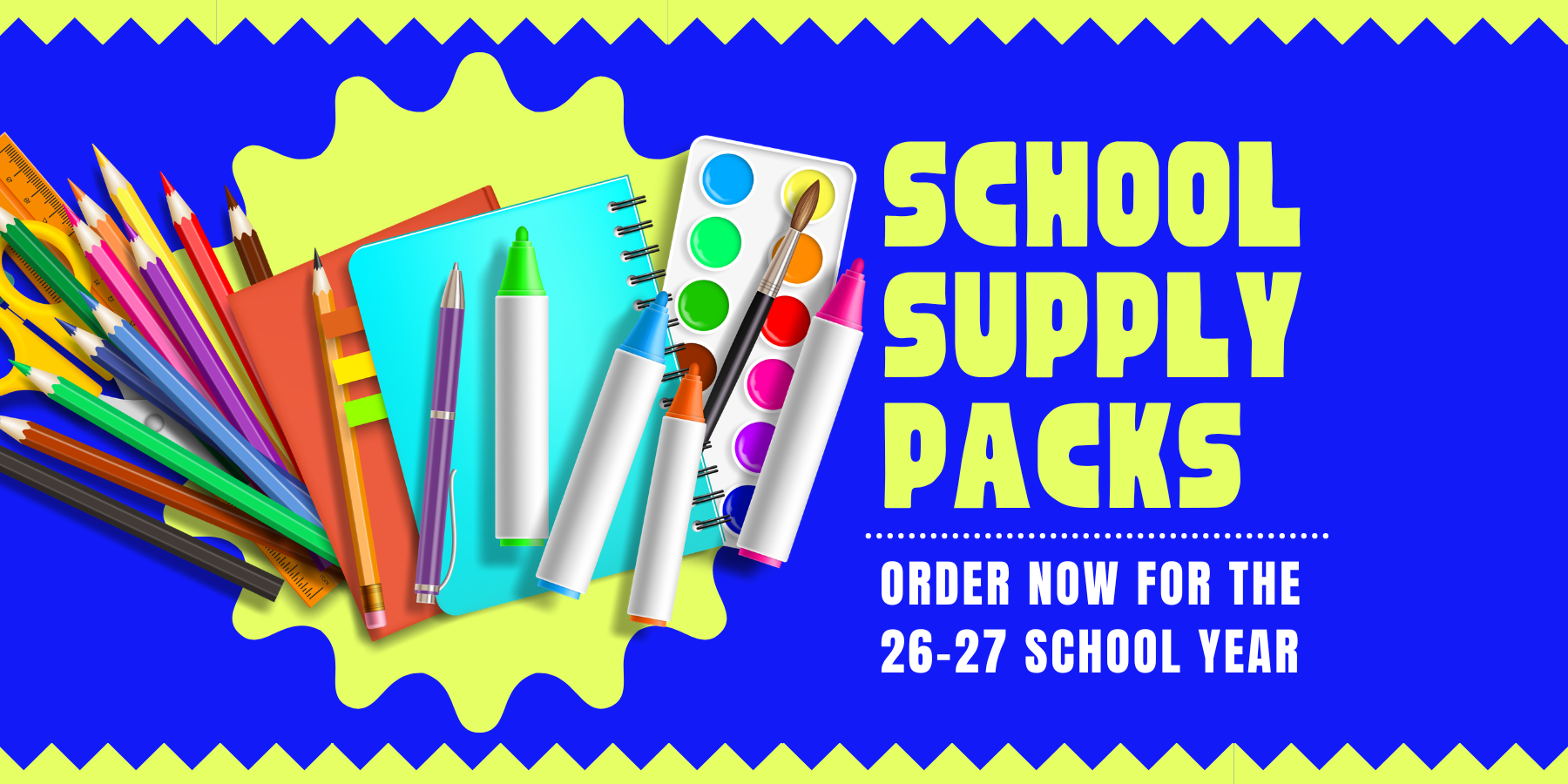Order School Supply Packs