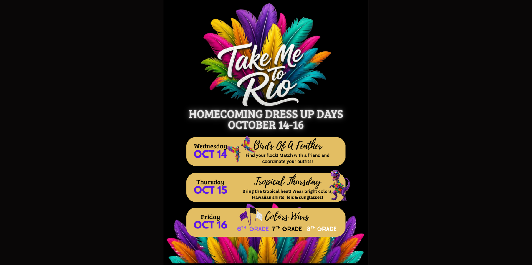 Richland Homecoming Dress Up Days