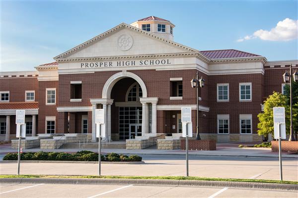 Prosper High School building
