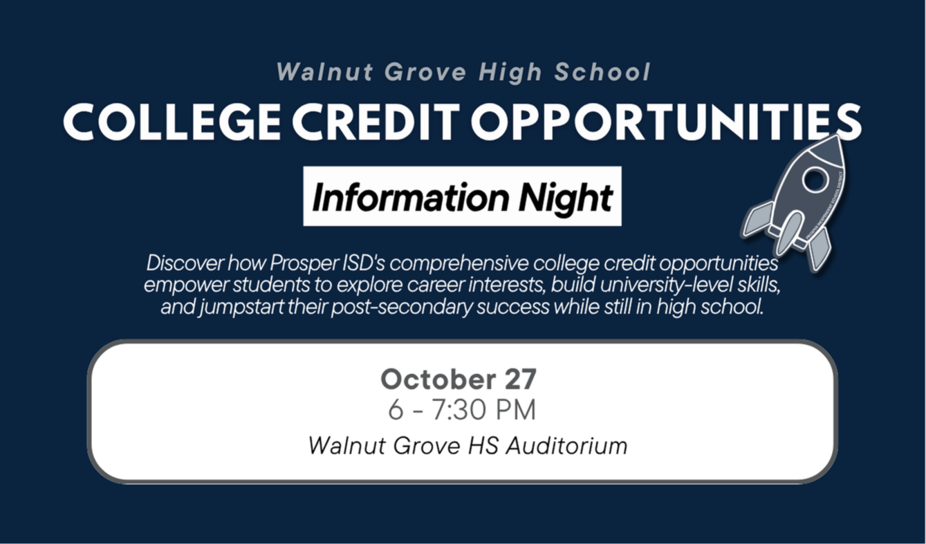 WGHS College Credit Opportunities