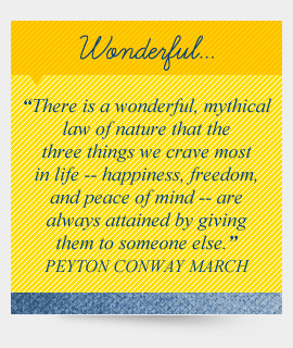 Wonderful - quote