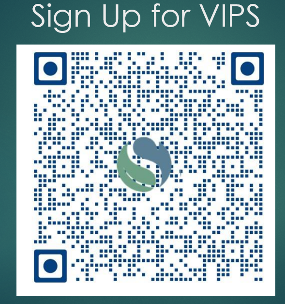 Sign Up for VIPS