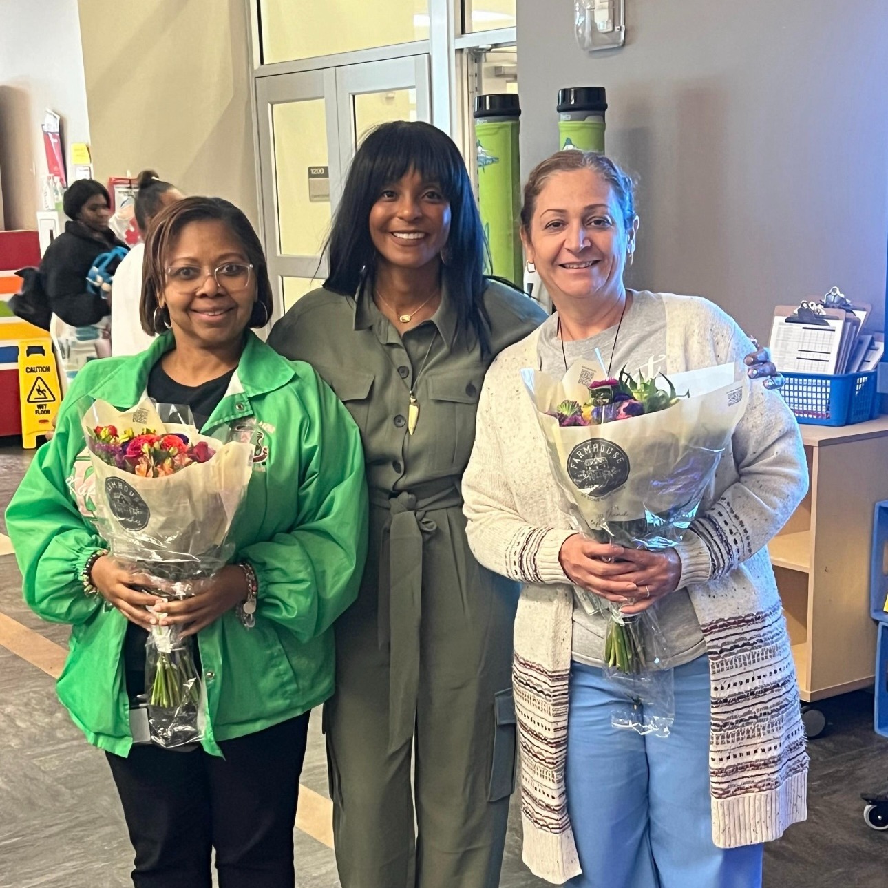 teachers of the year posing for a picture