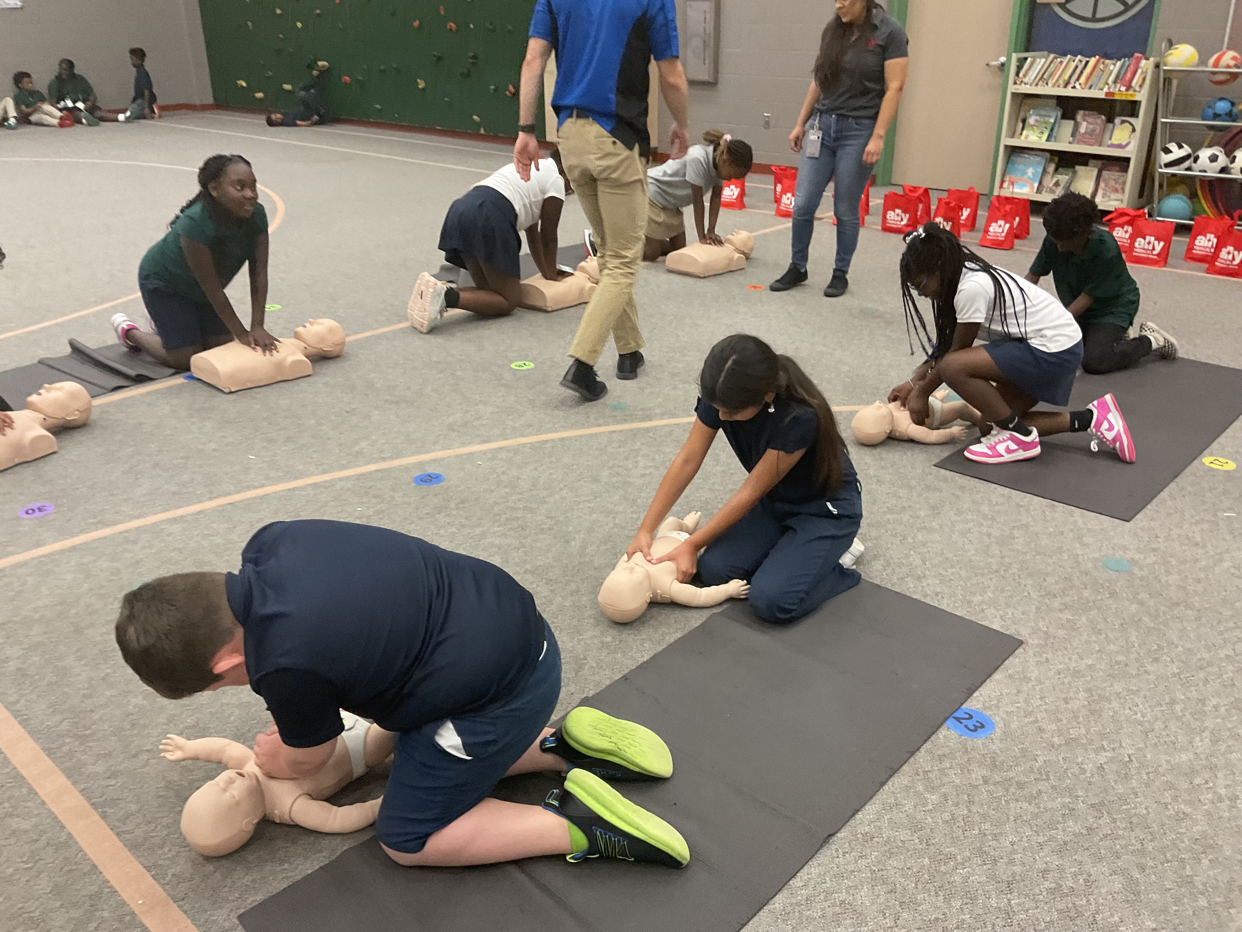 CPR training