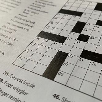 crossword puzzle