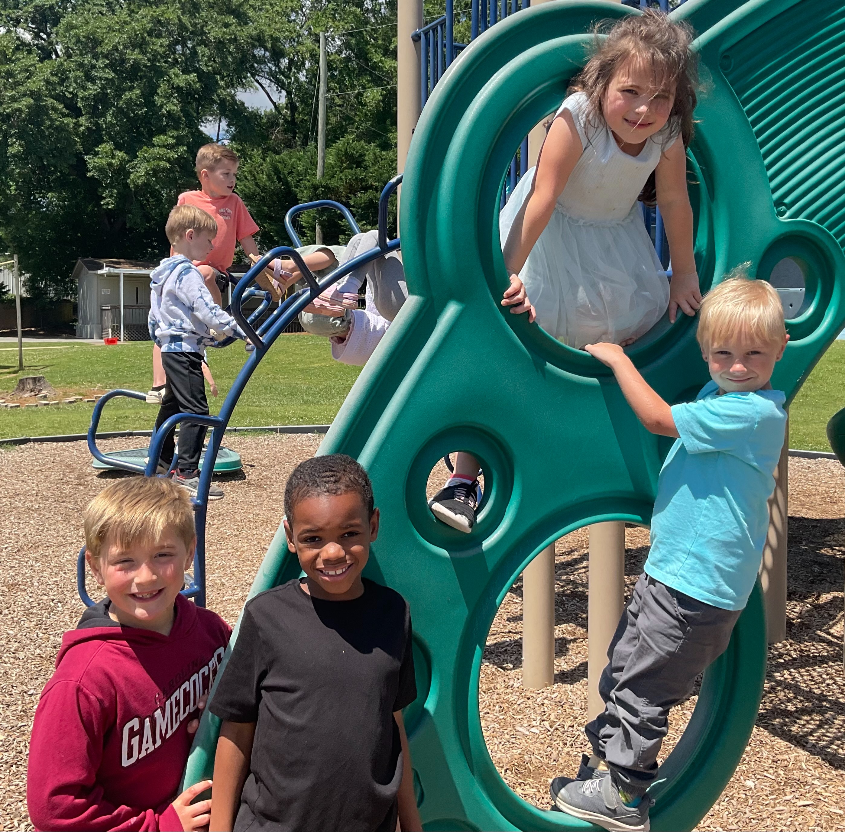 Children on playground