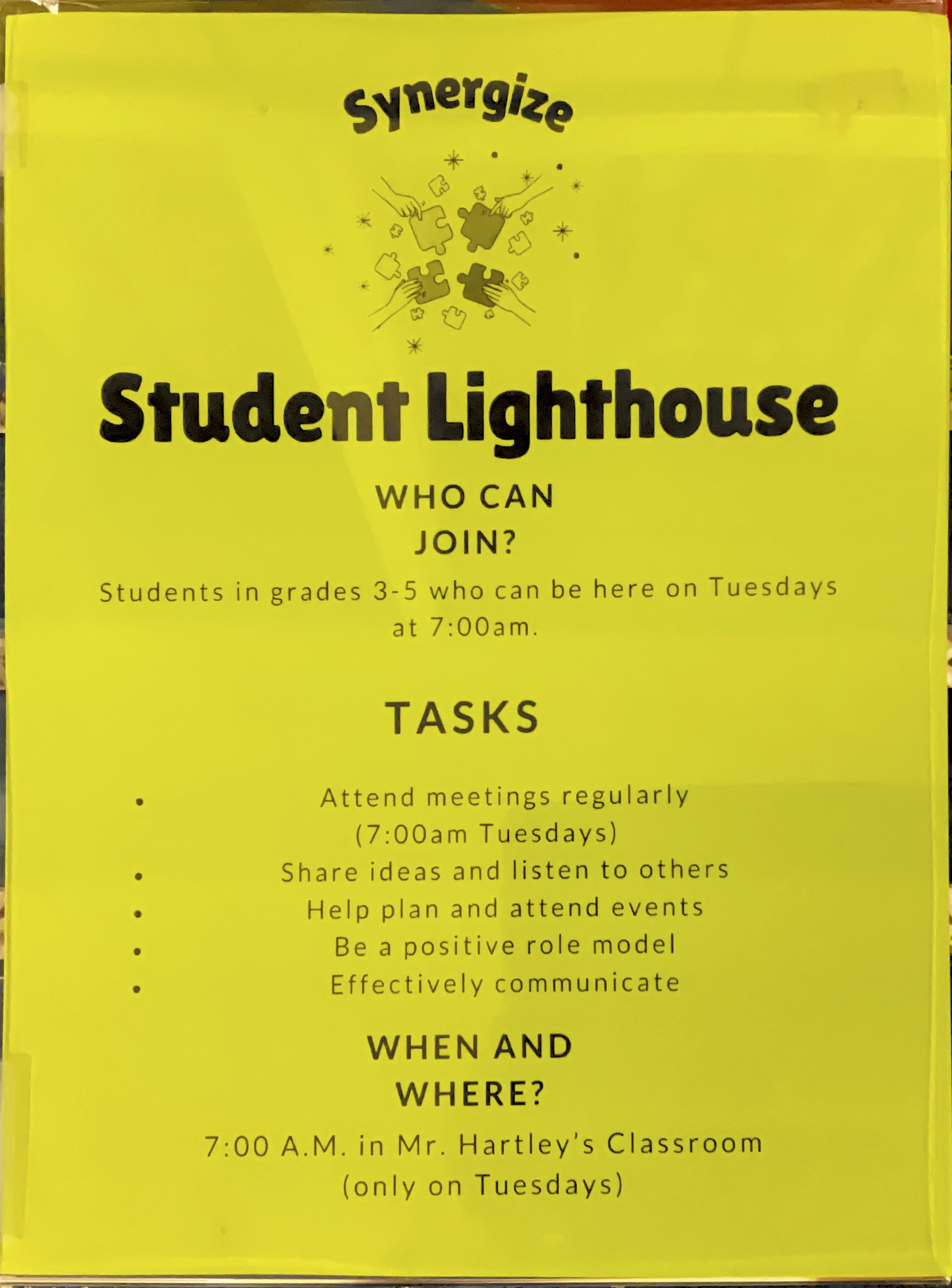 Student Lighthouse Team