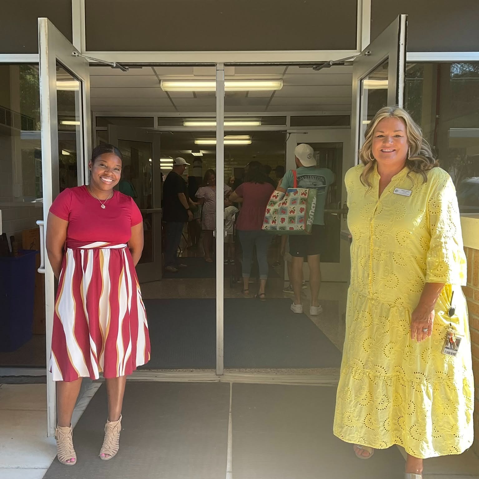 Principal, Stefanie House, Assistant Principal, Dr. McCain