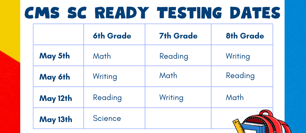 State testing schedule