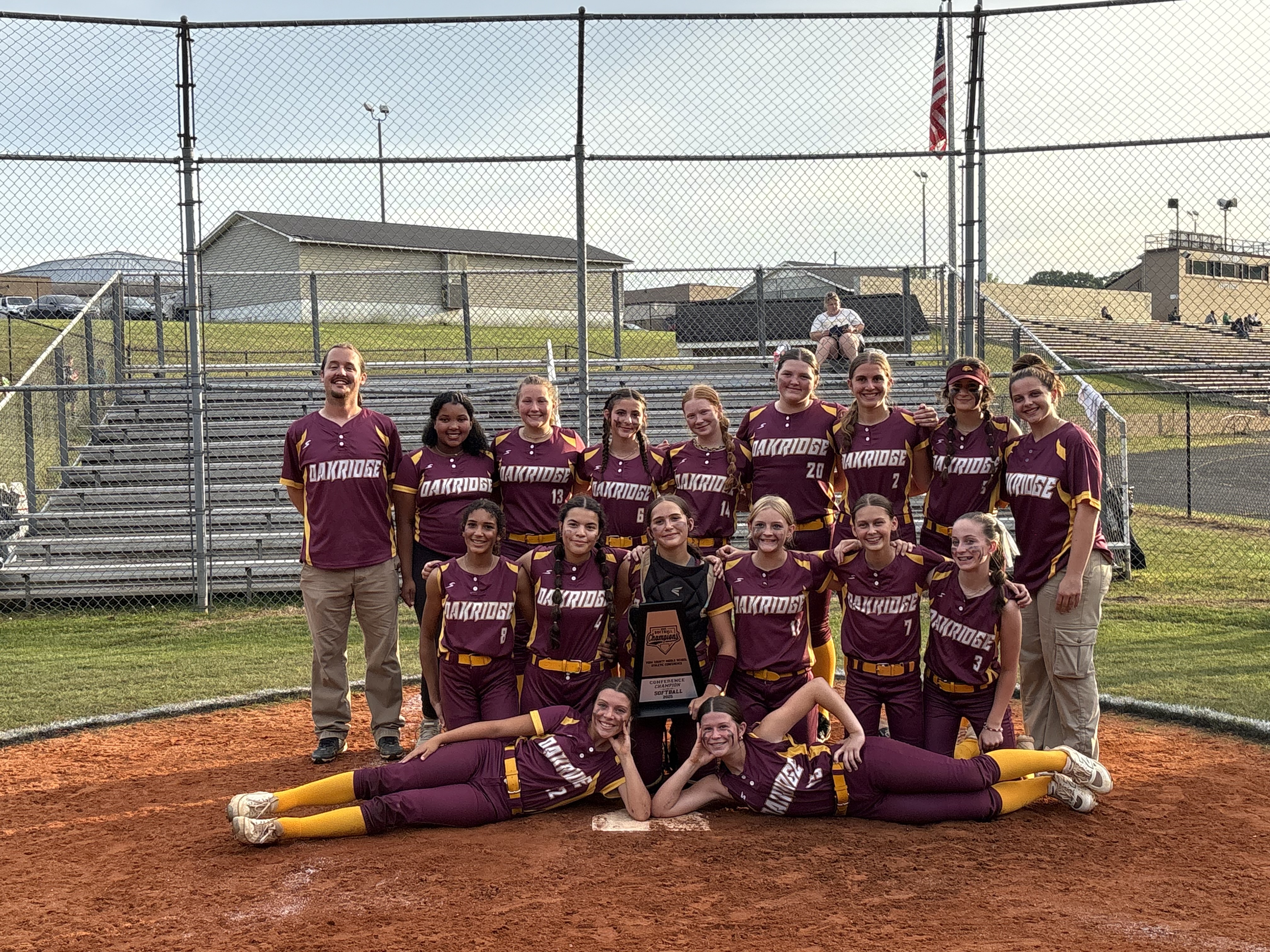 2025 Oakridge Softball Champions