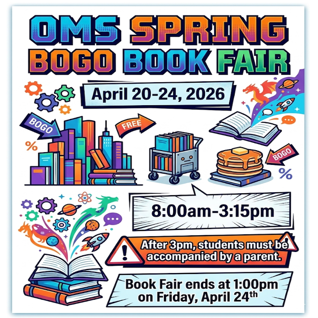 Spring BOGO Book Fair!