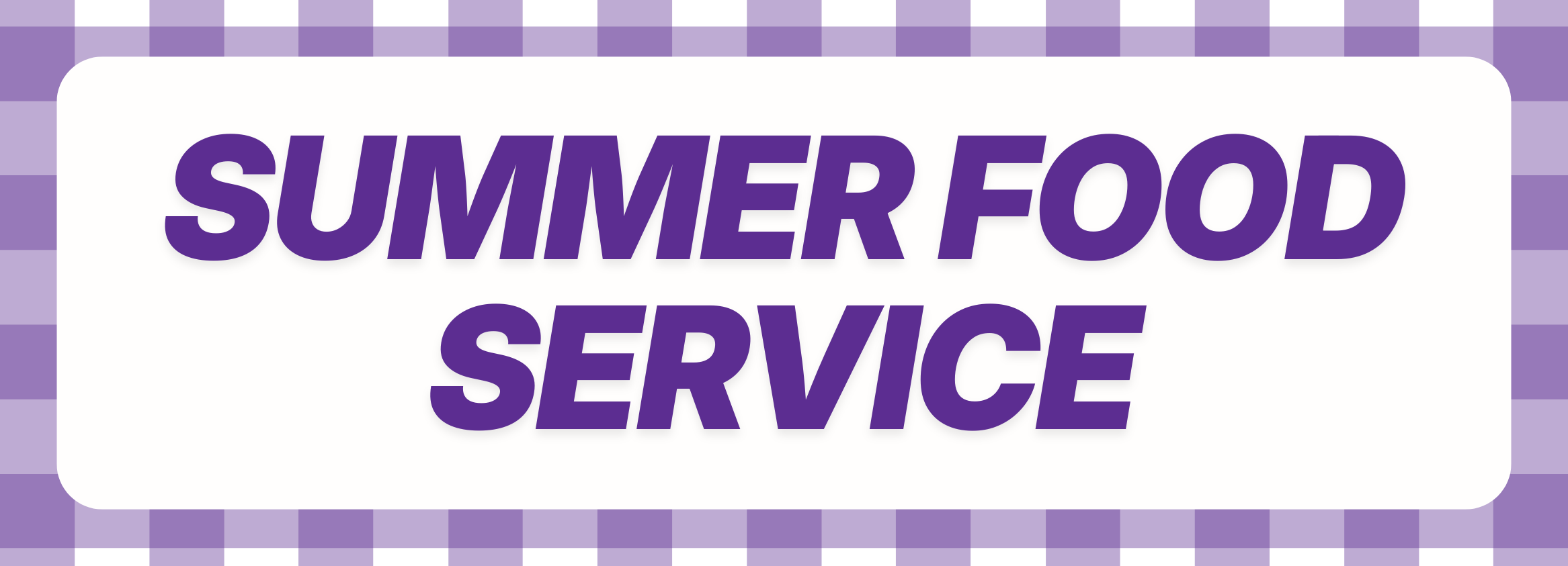 Summer Food Service