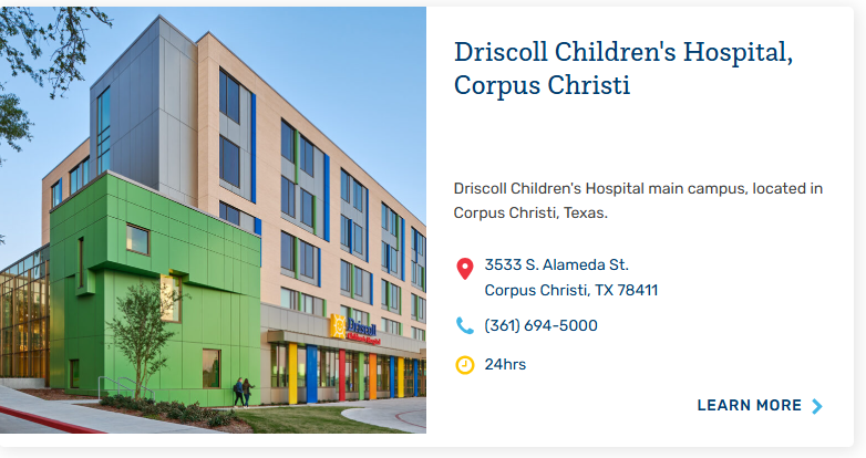 Driscoll Children's Hosoital