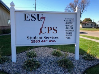 photo of student services sign