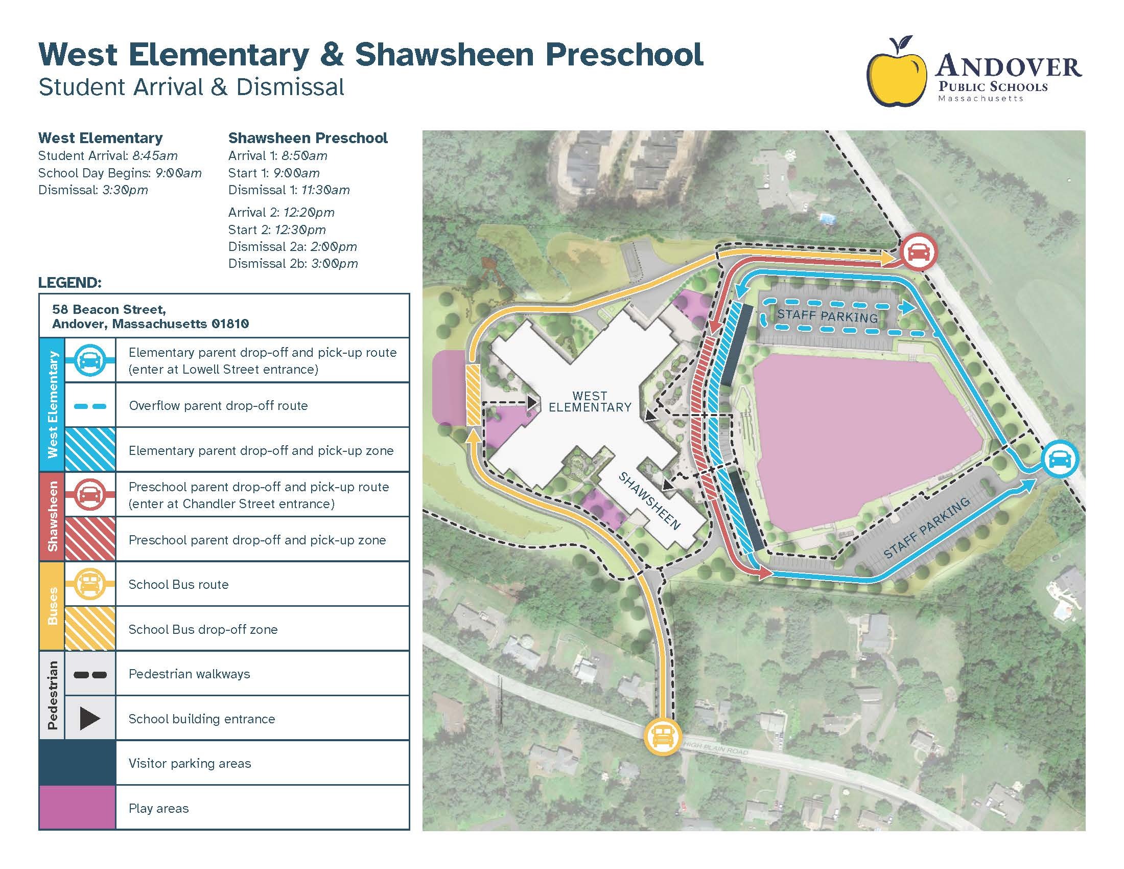 West El Shawsheen traffic patterns 202526