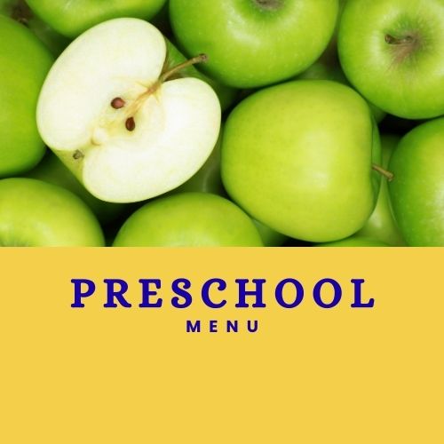APS preschool menu