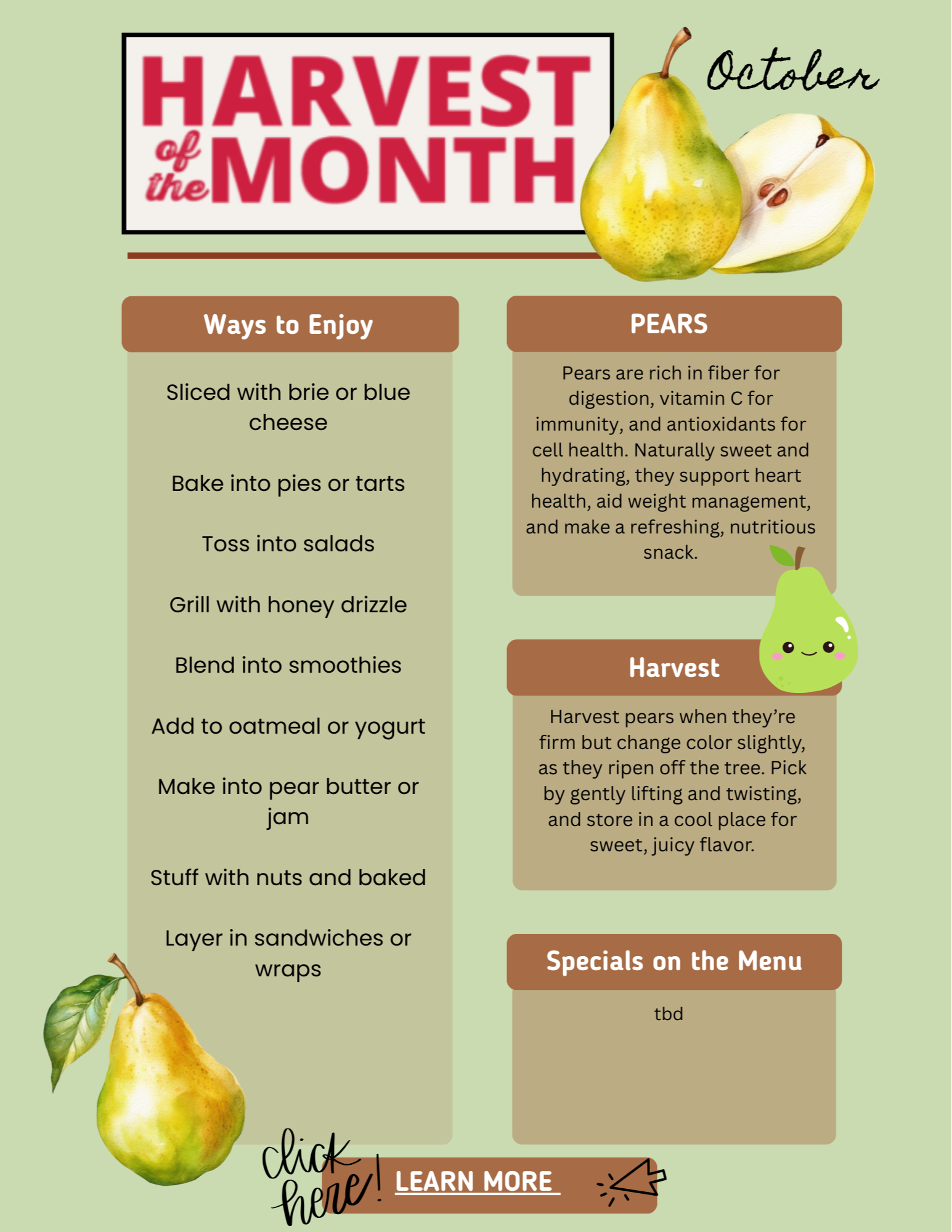 September harvest of the month