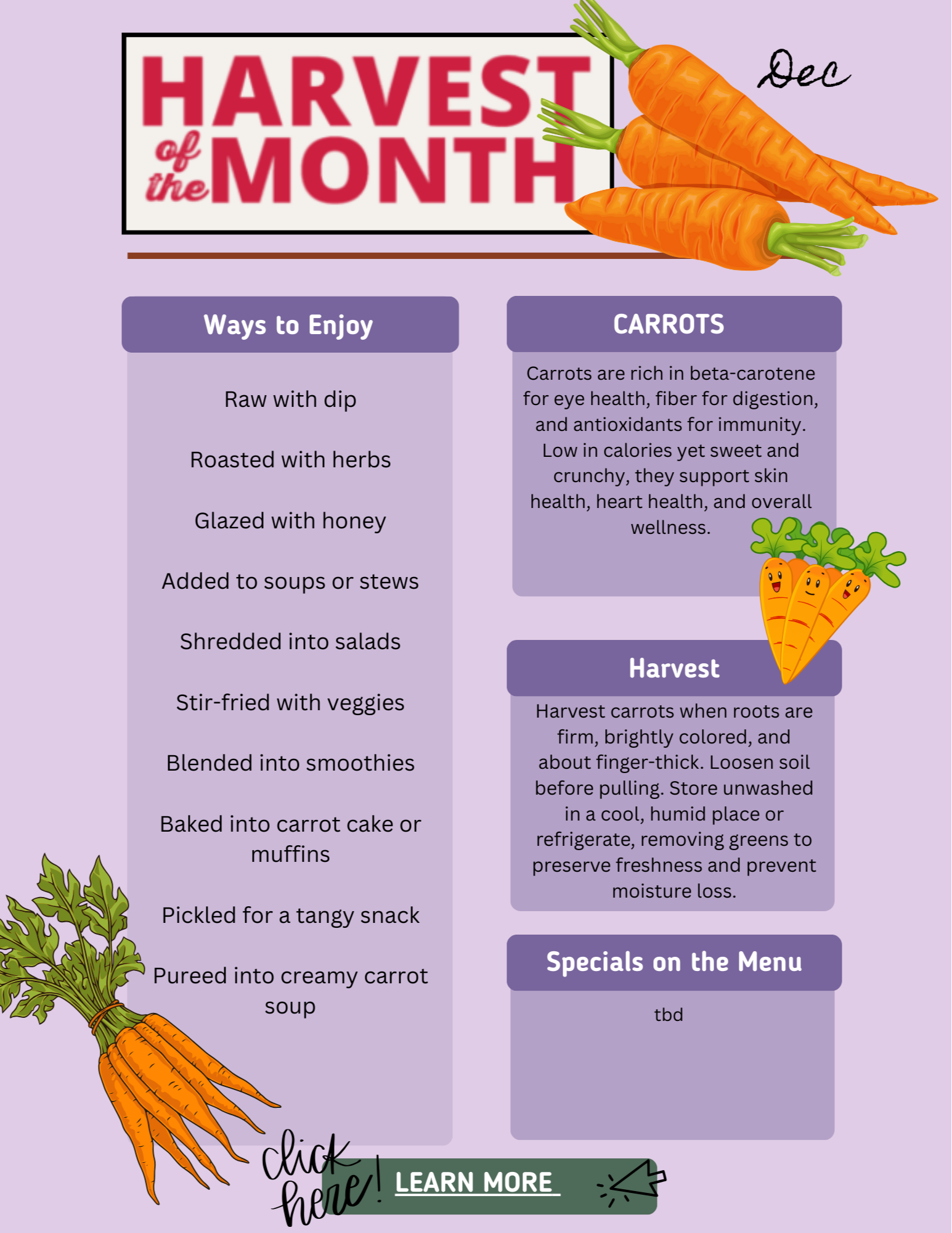 September harvest of the month