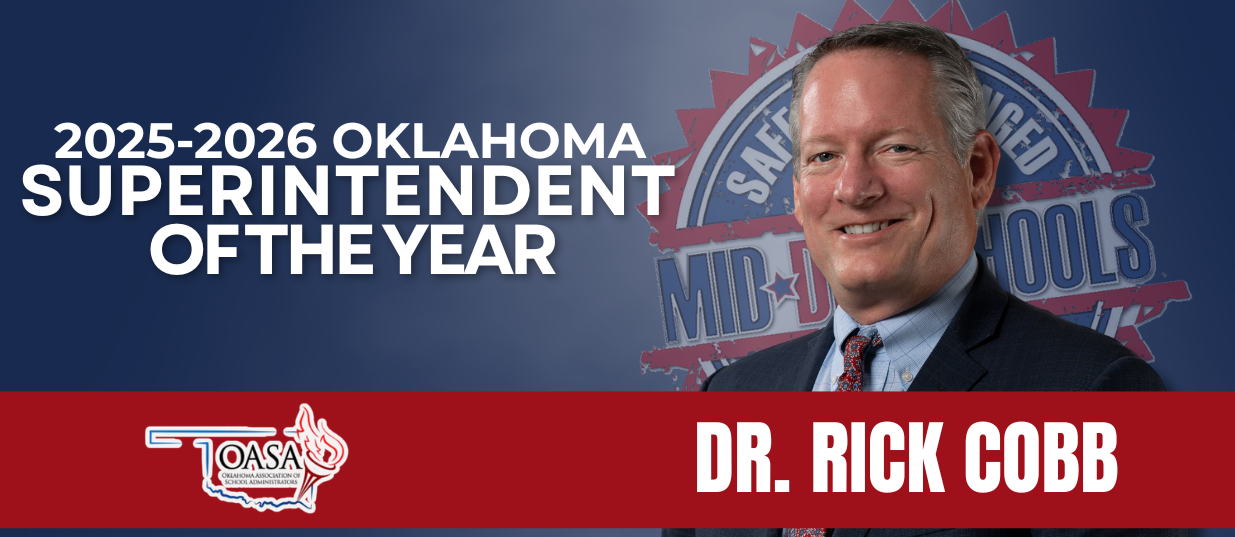 MID-DEL PUBLIC SCHOOLS SUPERINTENDENT NAMED 2026 OASA STATE SUPERINTENDENT OF THE YEAR