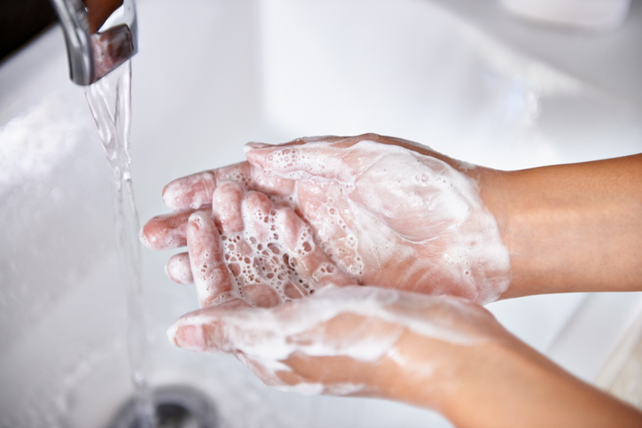 Hands washing