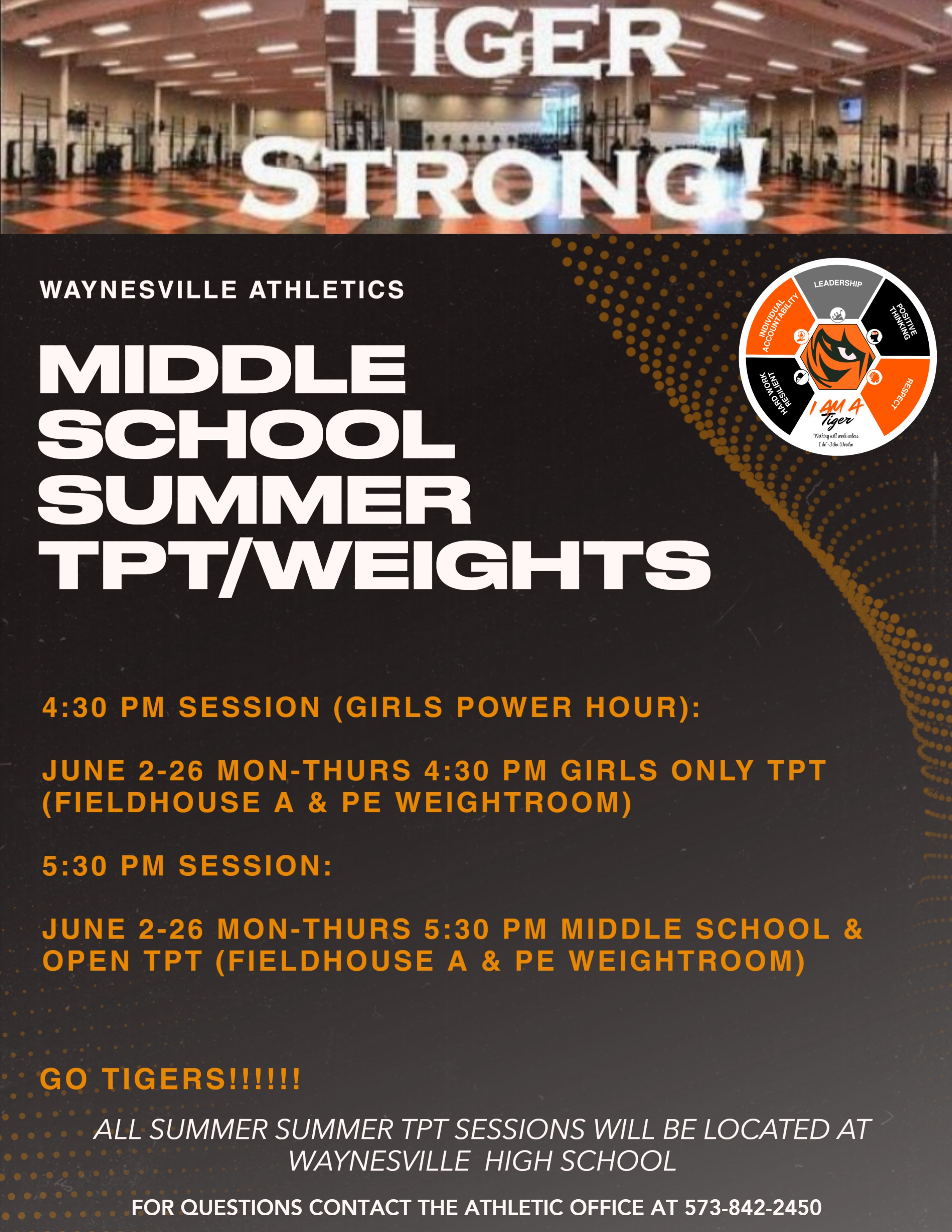 Middle School TPT/Weights